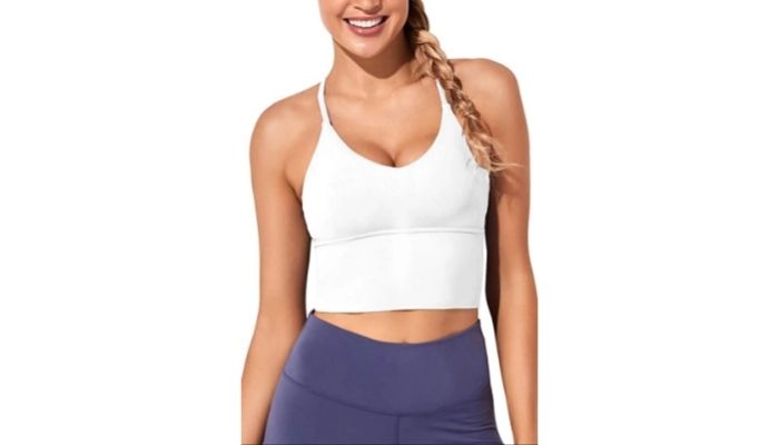 10 best workout clothes for women in 2022 Women Longline Fitness Crop Tops Tank