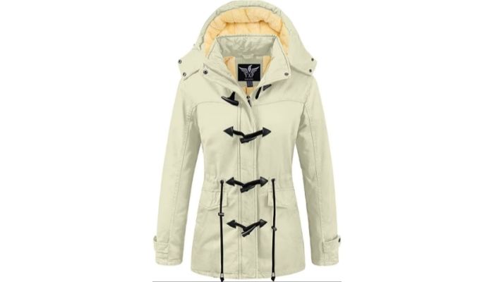 Women's Winter Thicken Military Parka Jacket