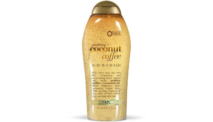 OGX Coffee Scrub and Wash, Coconut