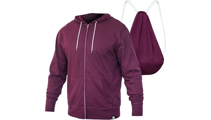 Unisex Reversible Backpack Hoodie By Quikflip