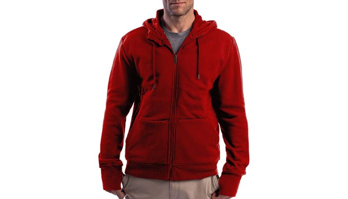 4. Men’s Hoodie Cotton Zip Sweatshirt By SCOTTeVEST