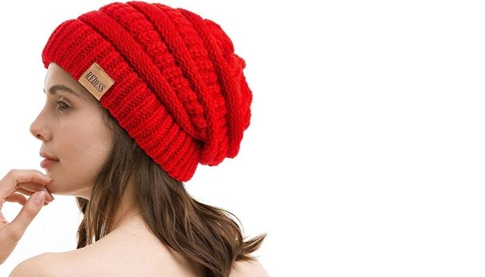 Winter Warm Chunky Soft Oversized Cable Knit Cap For Men And Women By REDESS