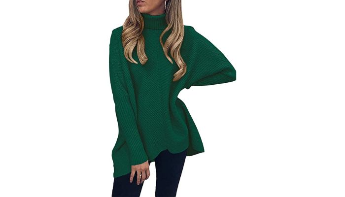 ANRABESS Batwing Sleeve Sweater