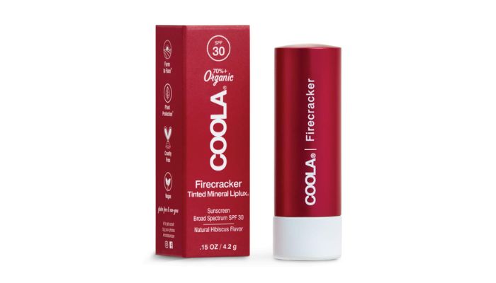 COOLA Mineral Liplux Organic Tinted Lip Balm Sunscreen SPF 30