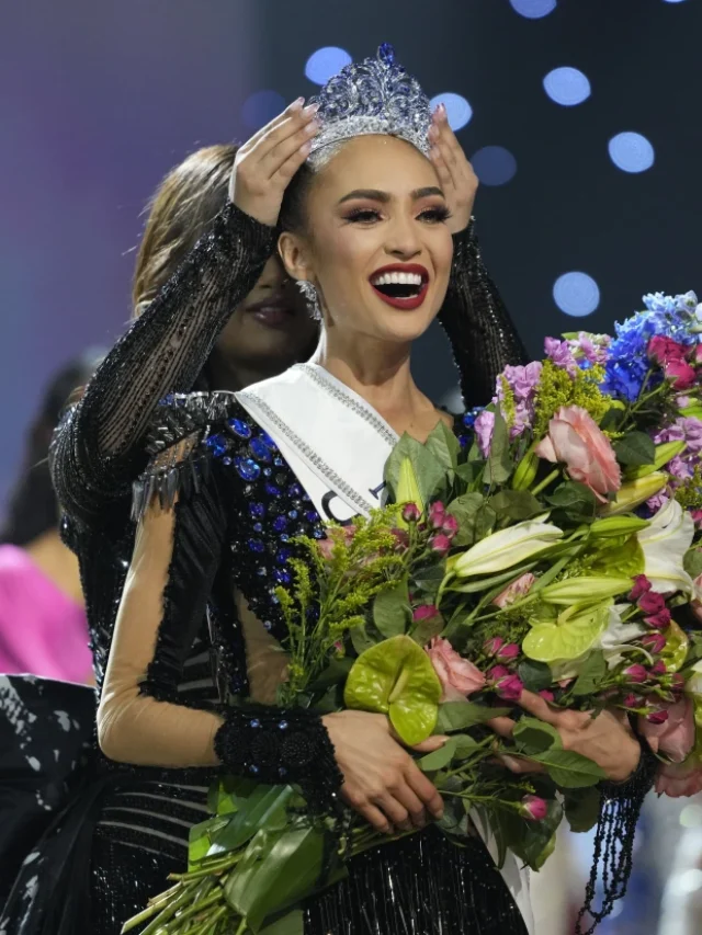 R'Bonney Gabriel is crowned Miss Universe