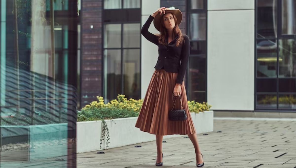 Pleated Skirt