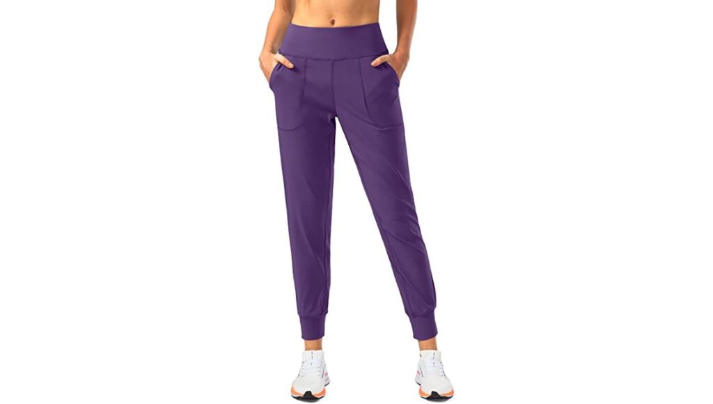 purple pants for women