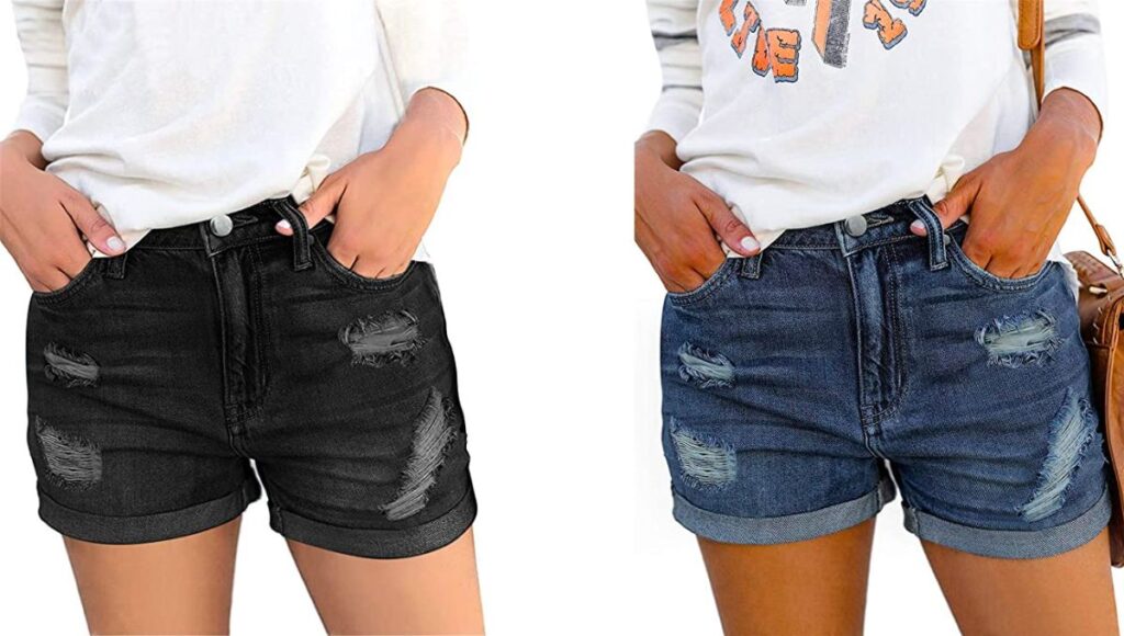 Angerella Denim Shorts For Women