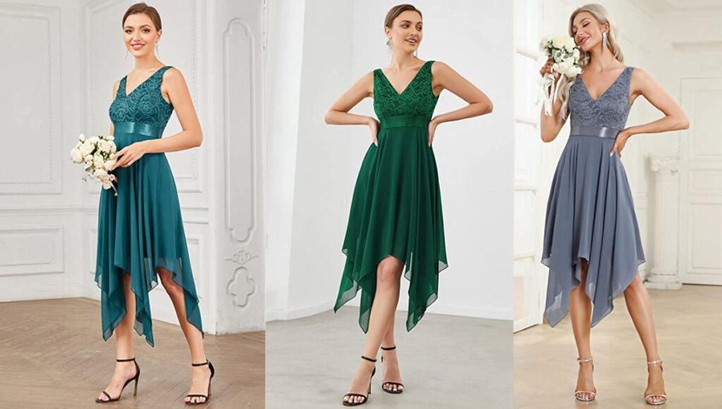 Ever-Pretty Women Lace Chiffon Cocktail Dress