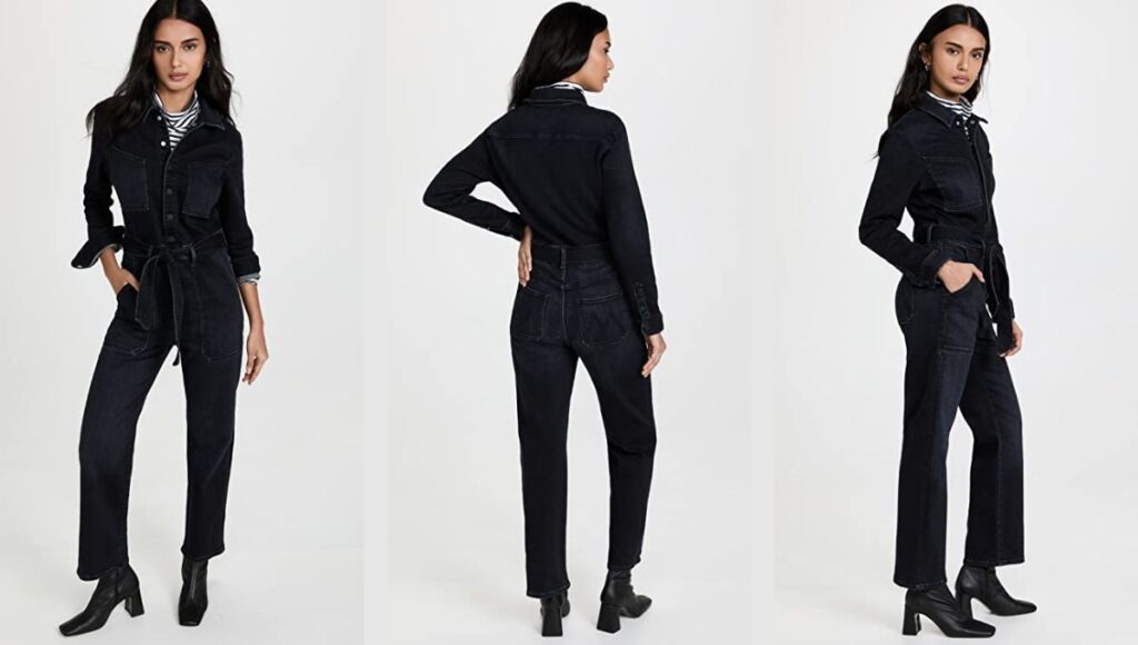 MOTHER Women's Double Slant Jumpsuit
