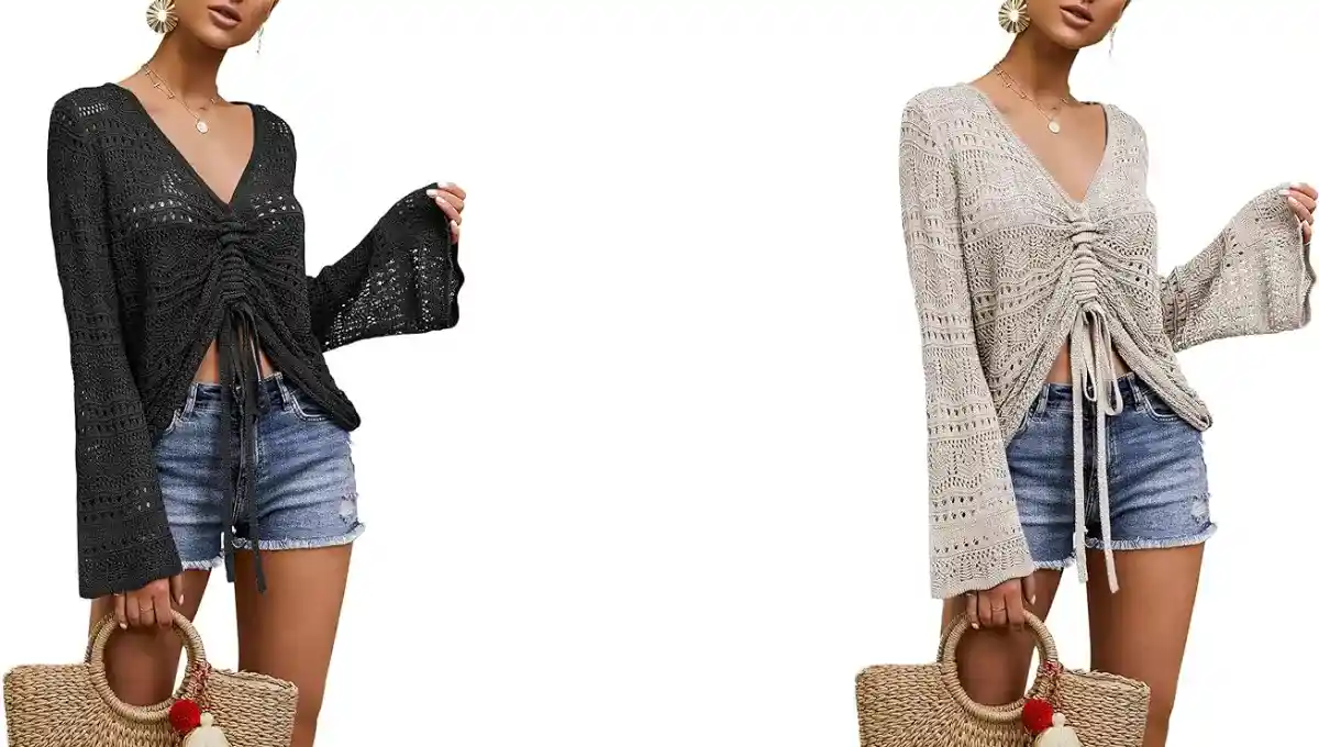 Ferbia Beach Shirt Cover-Up