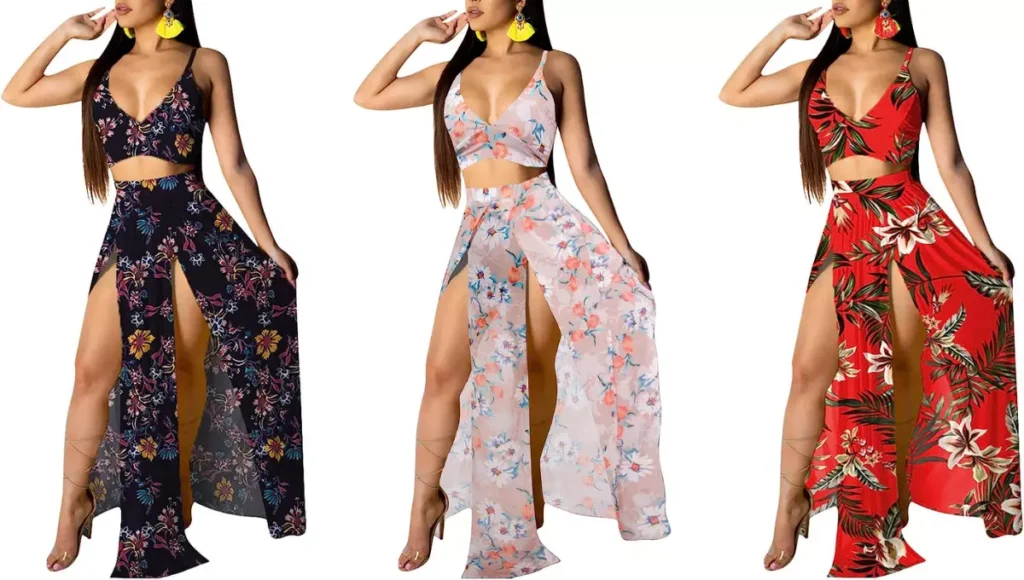 Aro Lora Two-Piece Maxi Dress