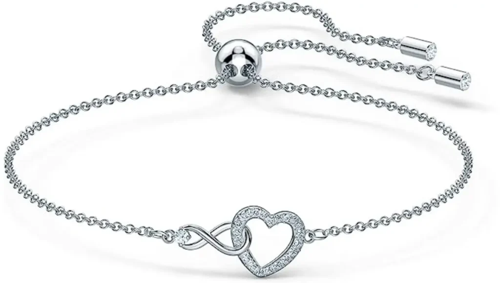 Swarovski Infinity Heart Jewelry Bracelet