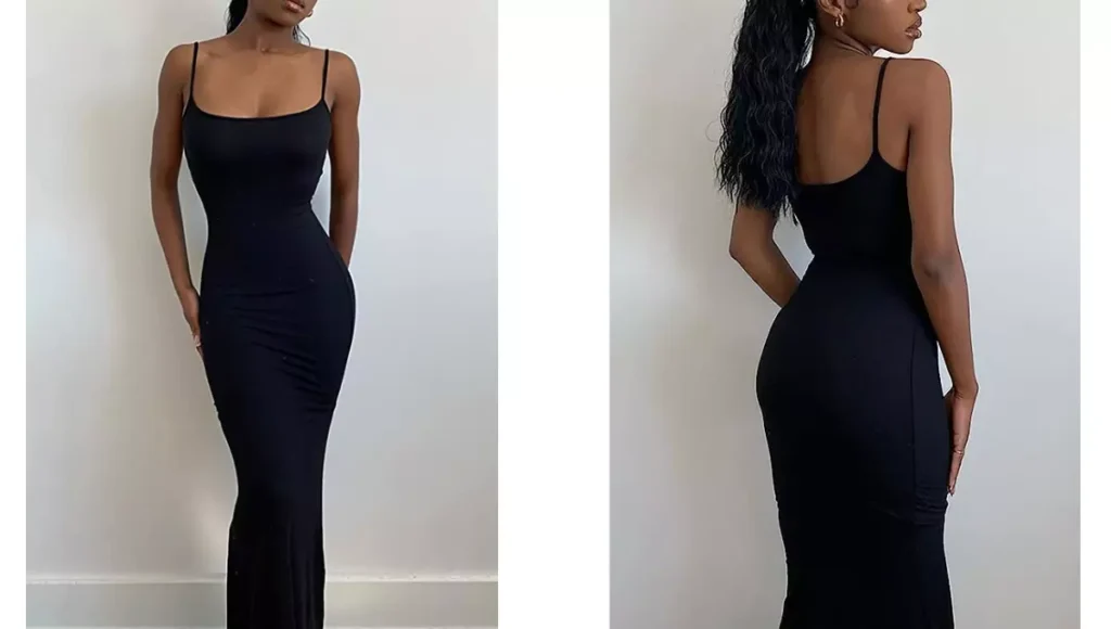 ANOTHER CHILL Casual Lounge Slip Long Dress