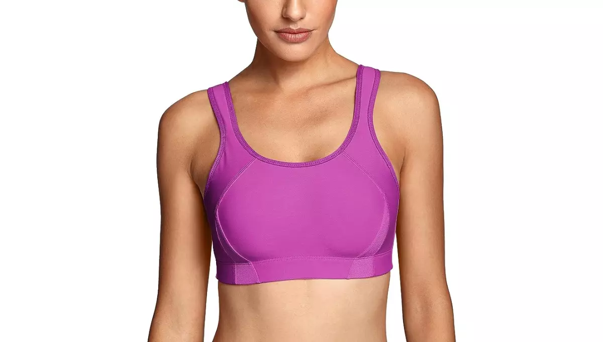 SYROKAN Full Coverage Sports Bras for Women