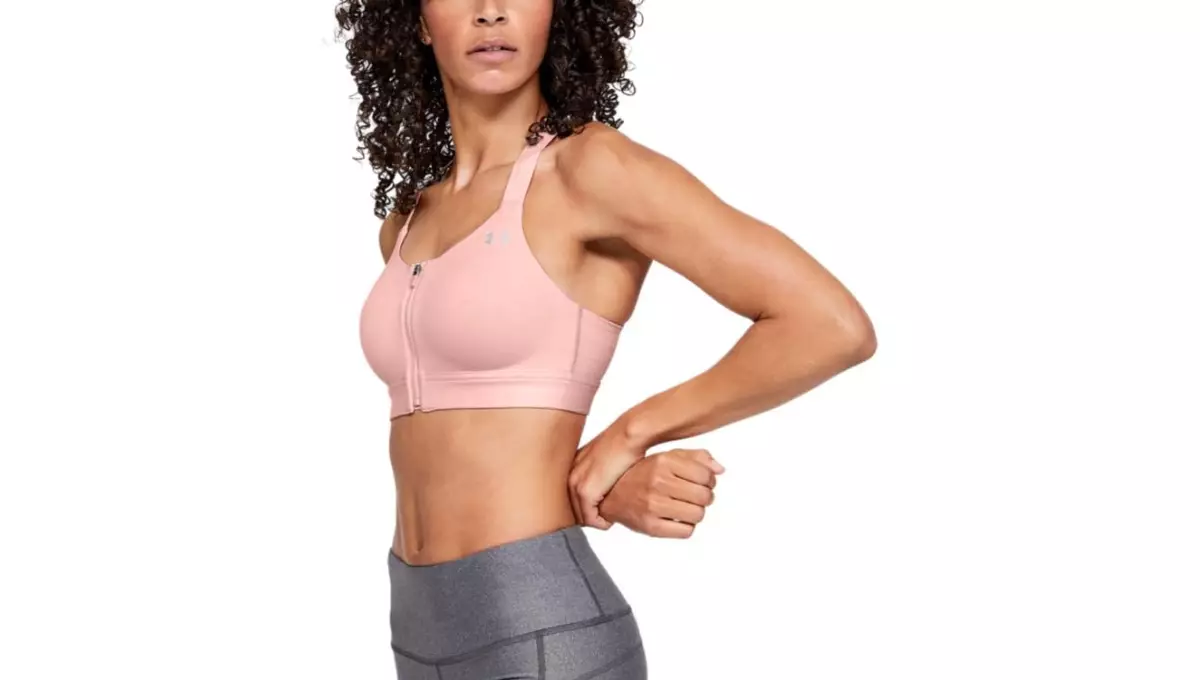 Under Armour Women's Eclipse High Impact Front Zip Sports Bra