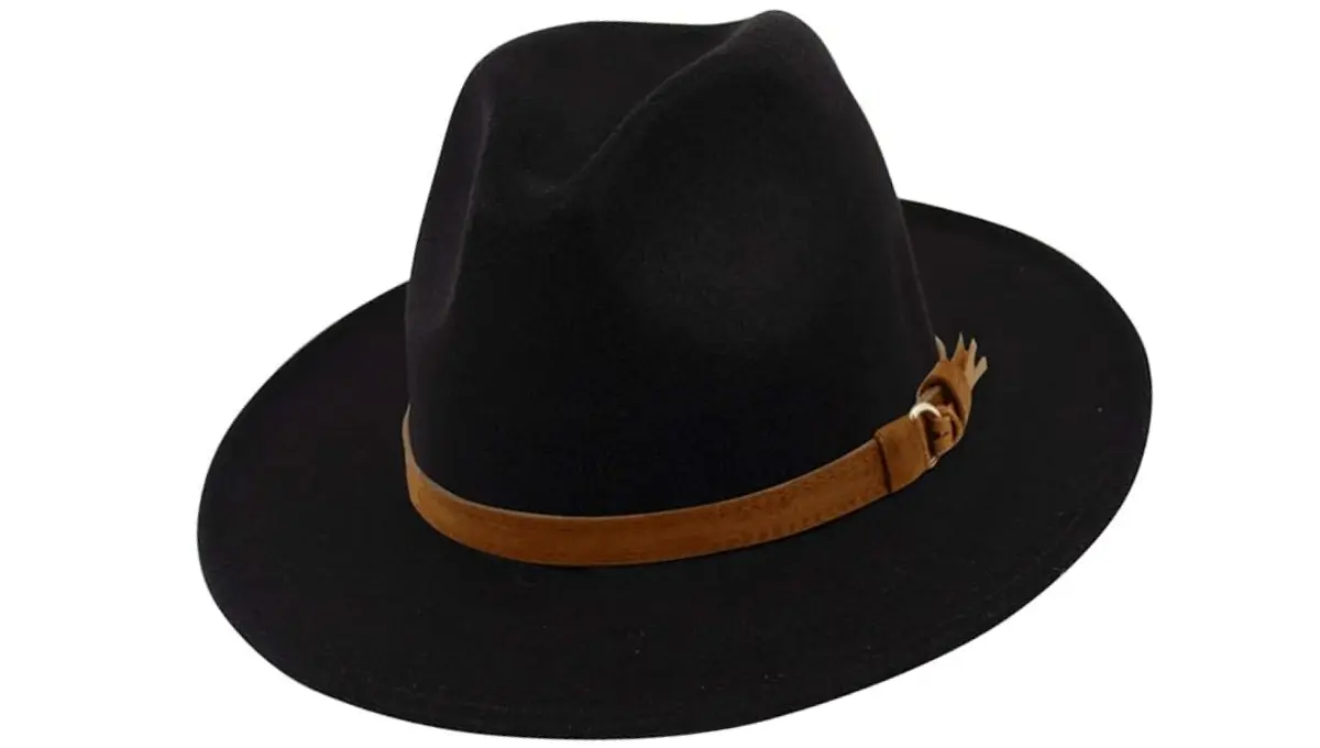 Women’s Classic Wide Brim Floppy Panama Hat By Lanzom