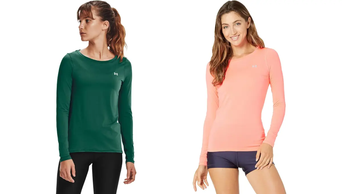 Women’s Heat Gear Armour Long-Sleeve T-Shirt By Under Armour