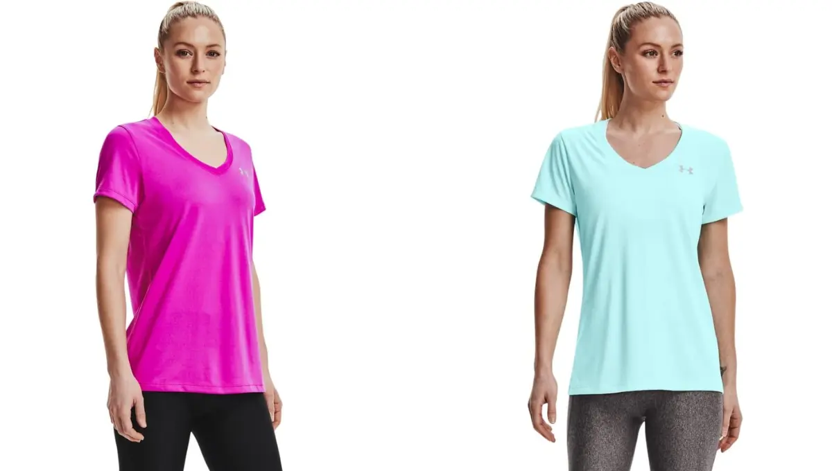 Women’s Tech V-Neck Short-Sleeve T-Shirt By Under Armour