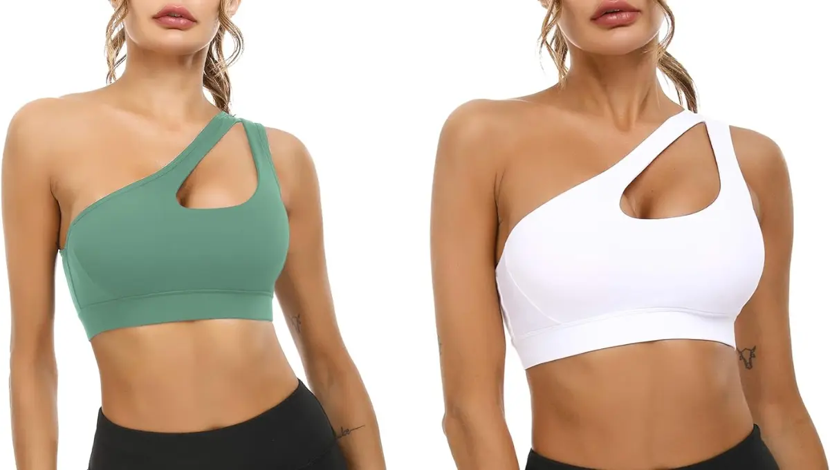 Sykooria Women's One-Shoulder Sports Bras