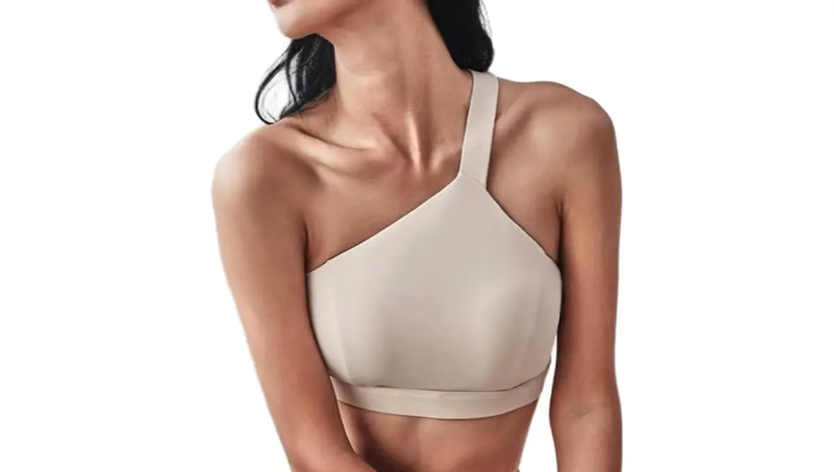 Forssils Store One Shoulder Sports Bra for Women