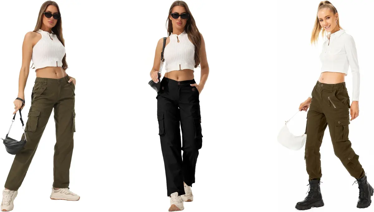 Women’s Cotton Casual Military Army Cargo Pants