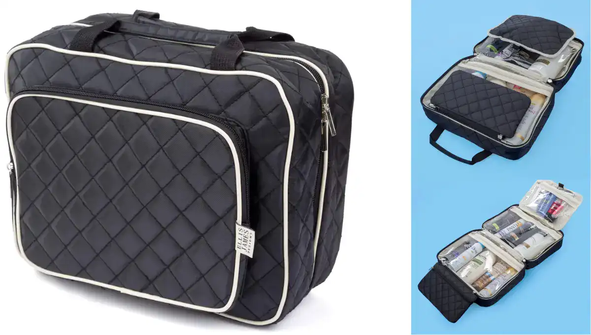 Ellis James Designs Large Travel Toiletry Bag
