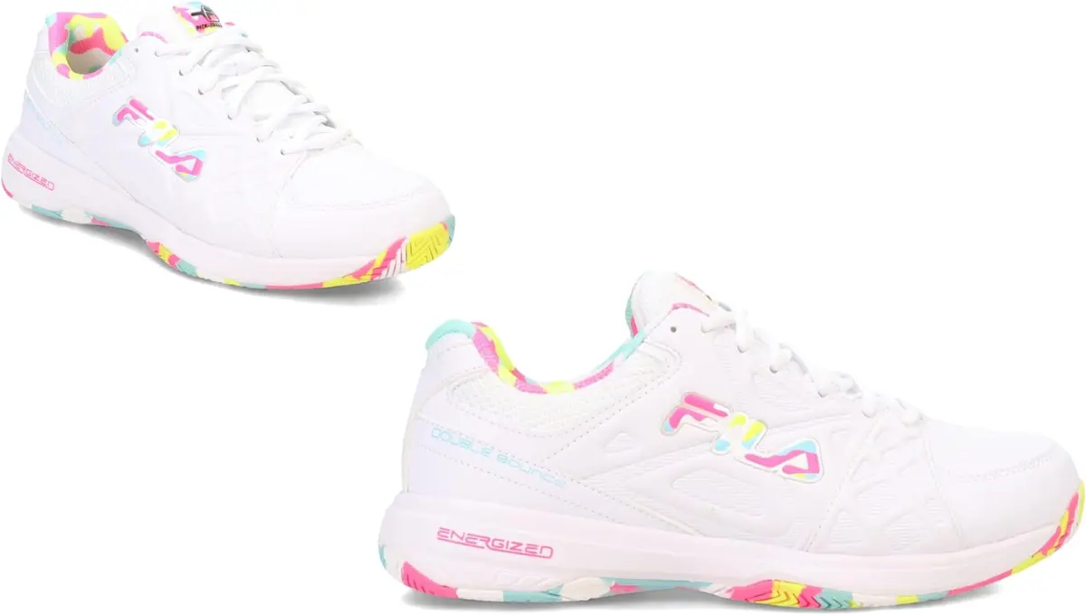 FILA Women's Double Bounce 3 Pickleball Shoes
