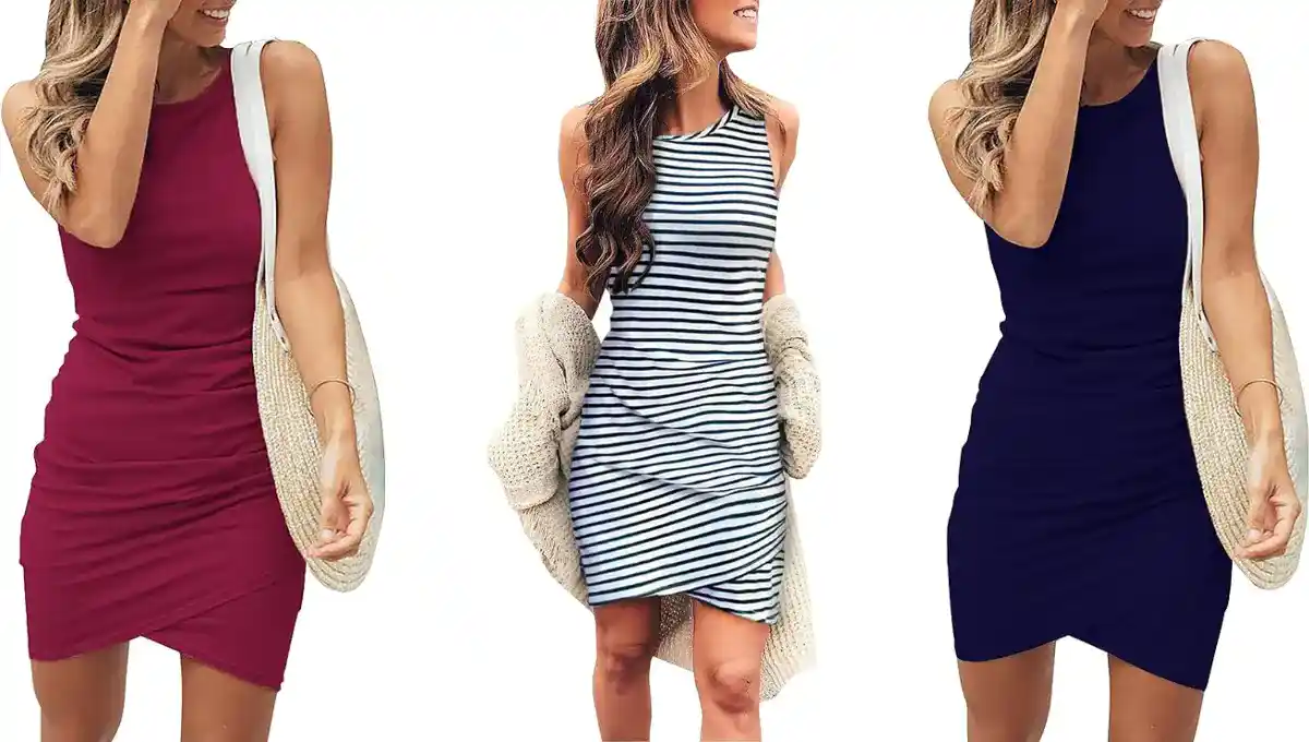 BTFBM Women's 2024 Summer Sleeveless Mini Dress
