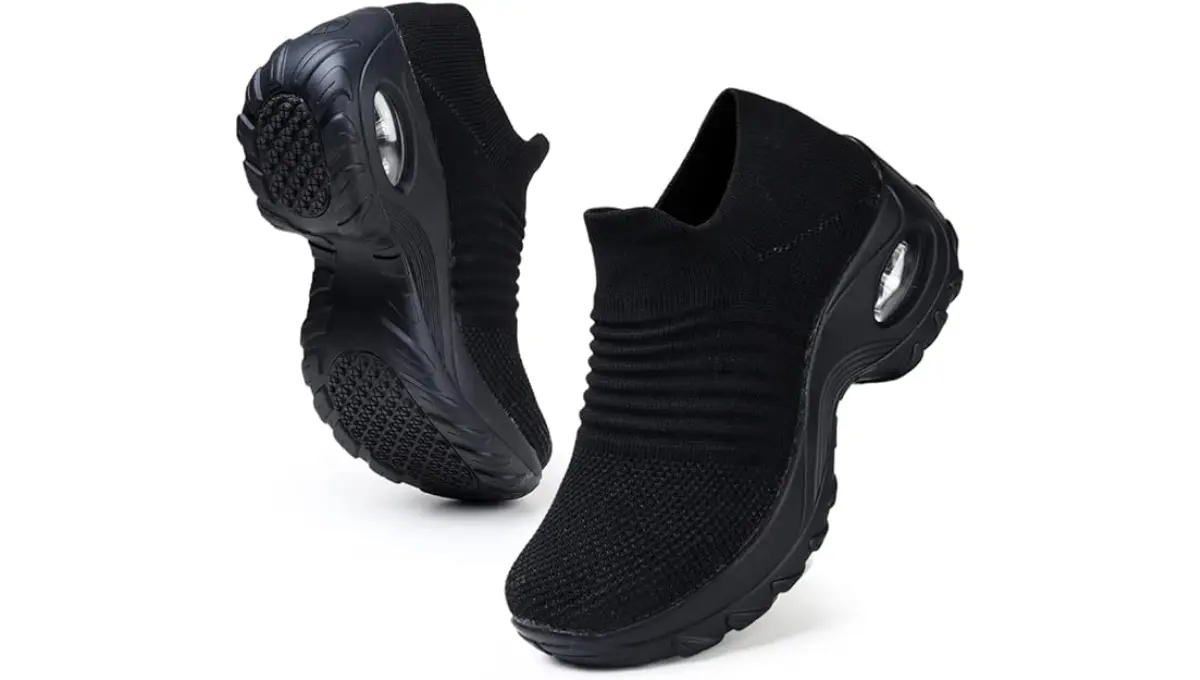 HKR Women's Arch Support Walking Shoes