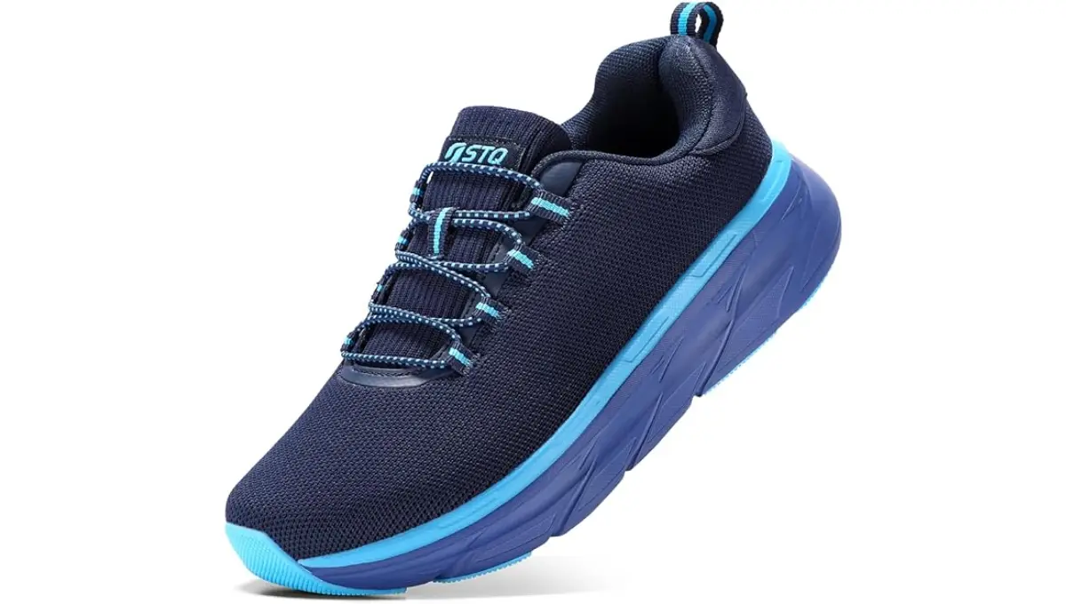 STQ Slip-On Sneakers for Women with Arch Support