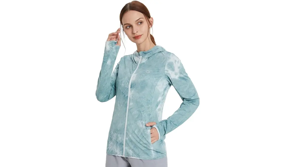 BALEAF Women's UPF 50+ Sun Protection Hooded Cooling Shirt