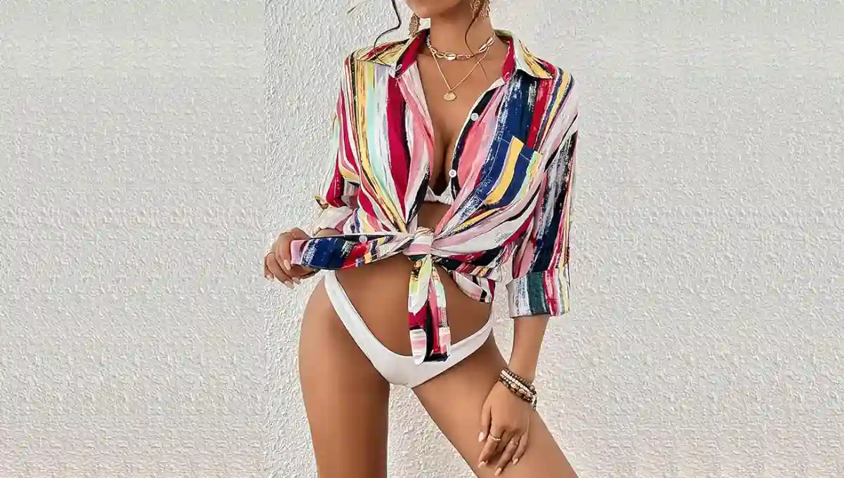 Bsubseach Women's Long Sleeve Beach Shirt