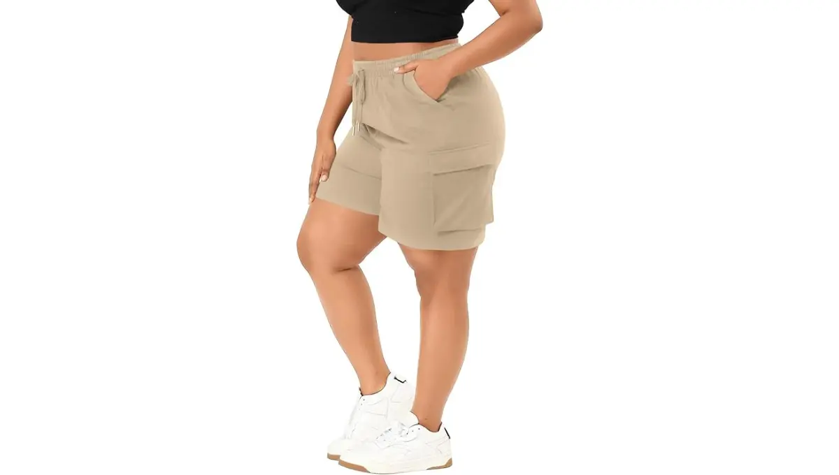 Eytino Plus Size Hiking Cargo Shorts