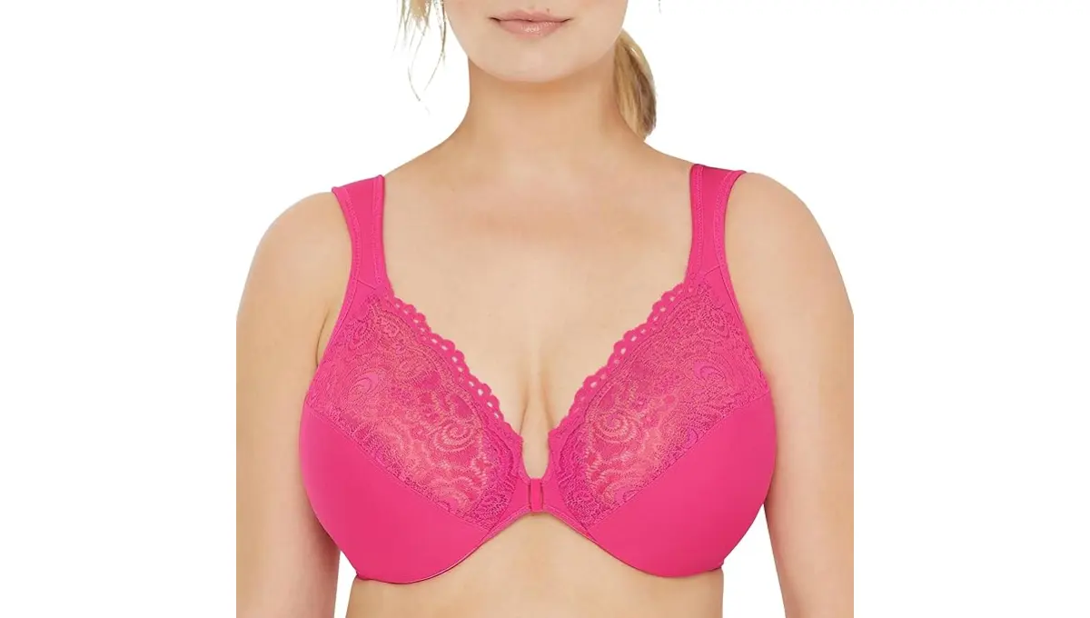 Glamorise Women's Wonderwire Front-Closure Bra