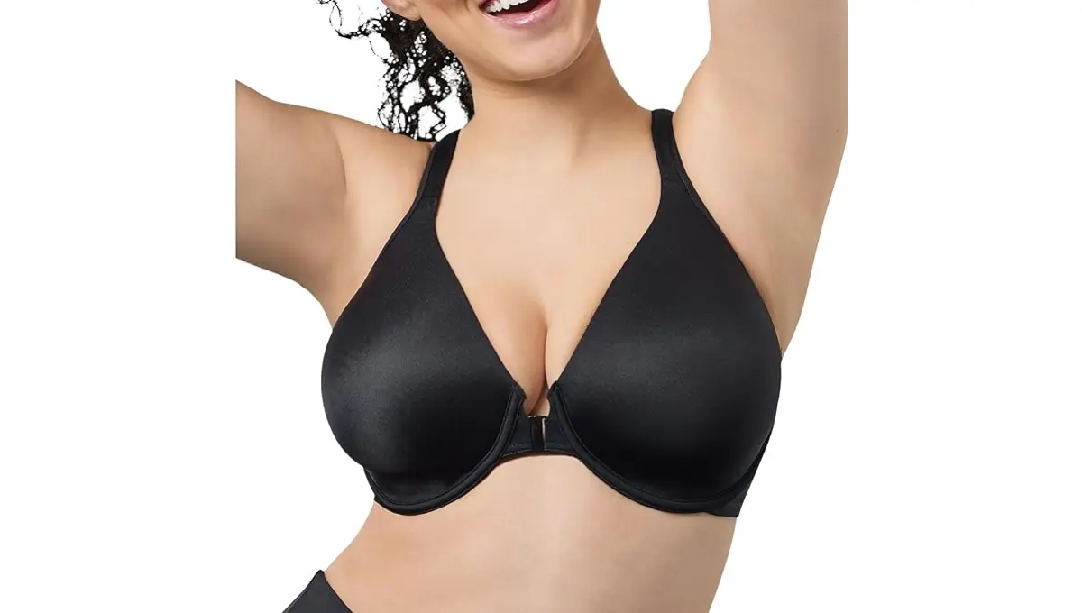 LEADING LADY Brigitte Racerback Front-Closure Bra