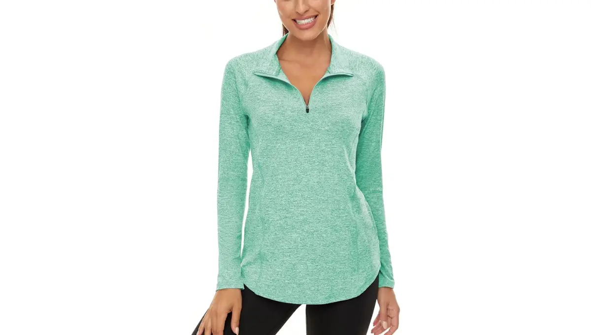 LURANEE Womens UPF 50+ Long Sleeve Hiking Tops