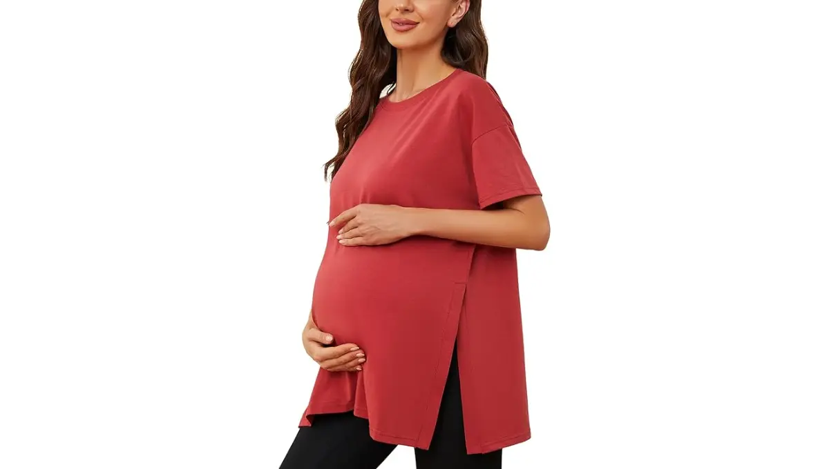 Liu & Qu Women Maternity Tops Shirts Short Sleeve