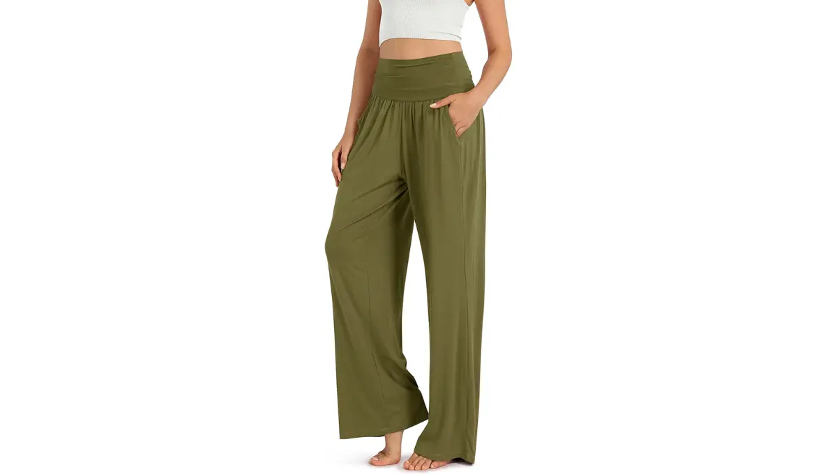 ODODOS Women's Wide Leg Palazzo Lounge Pants