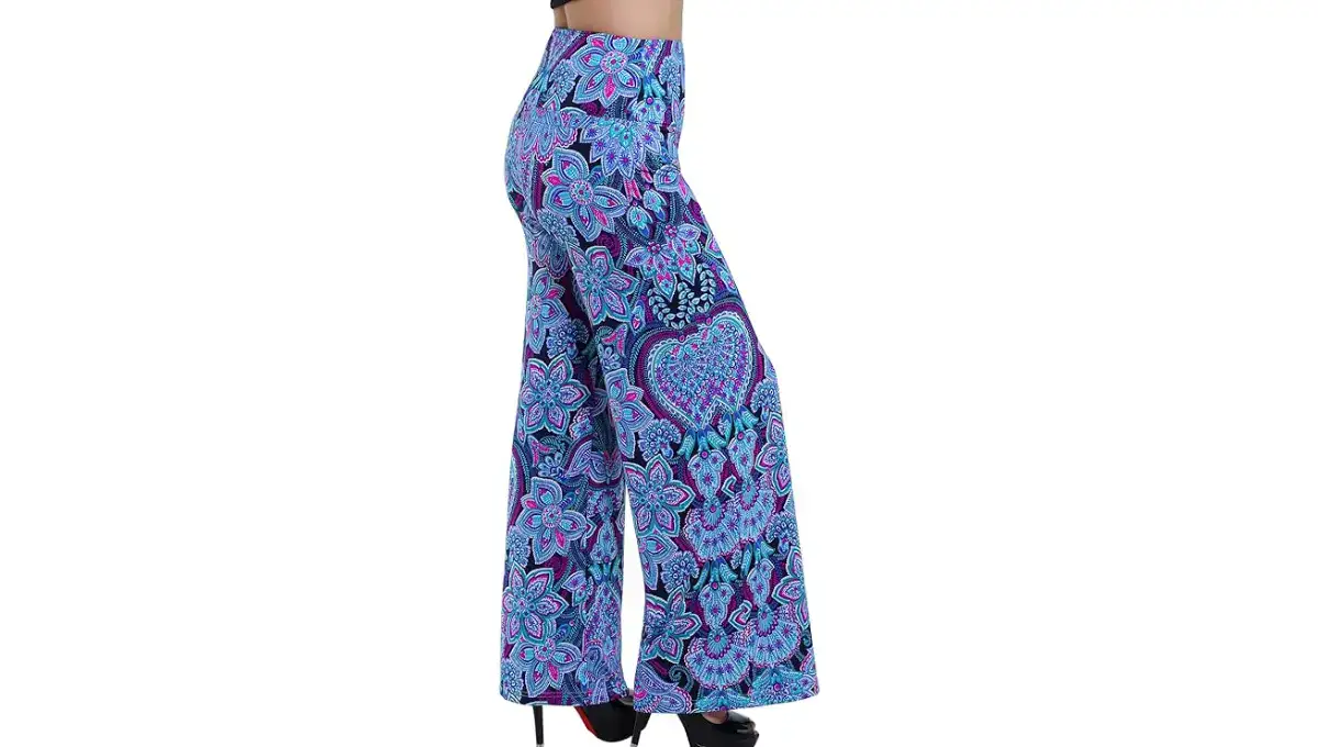 Arolina Women's Stretchy Wide Leg Palazzo Lounge Pants