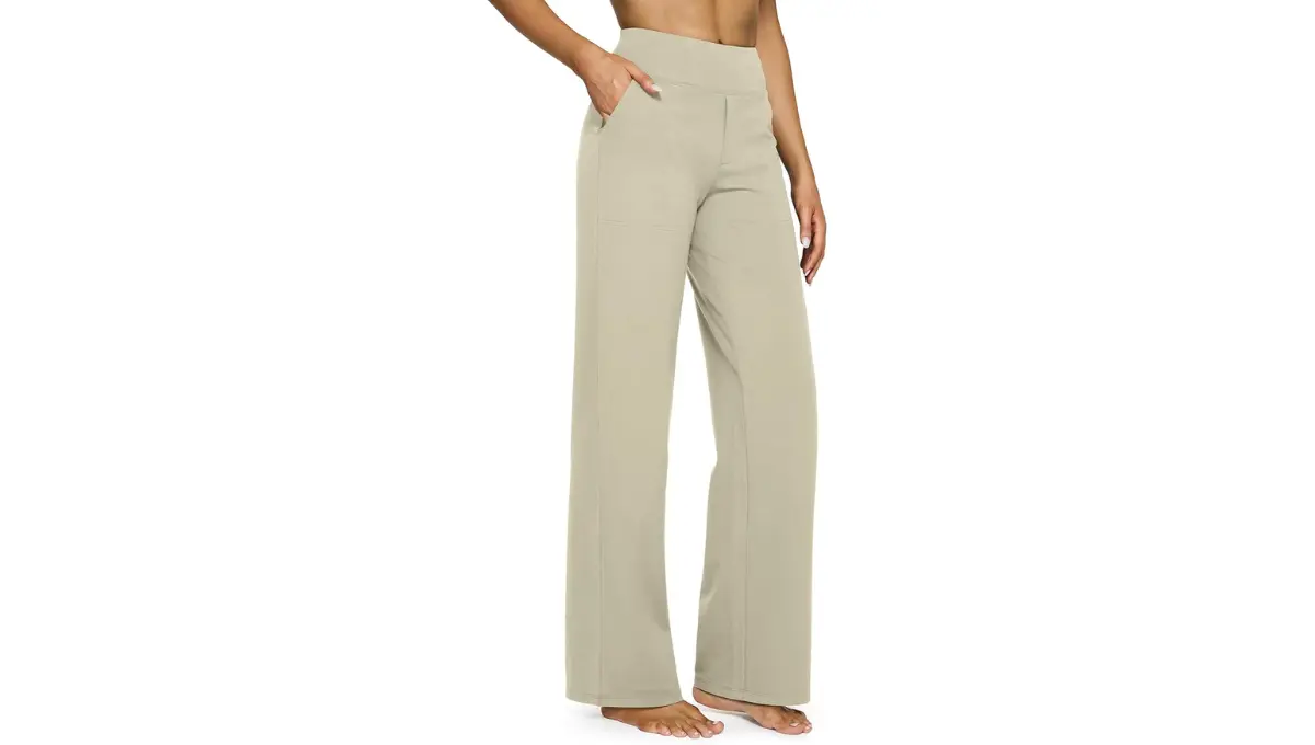 G4Free Women's Wide Leg Yoga Pants with Pockets
