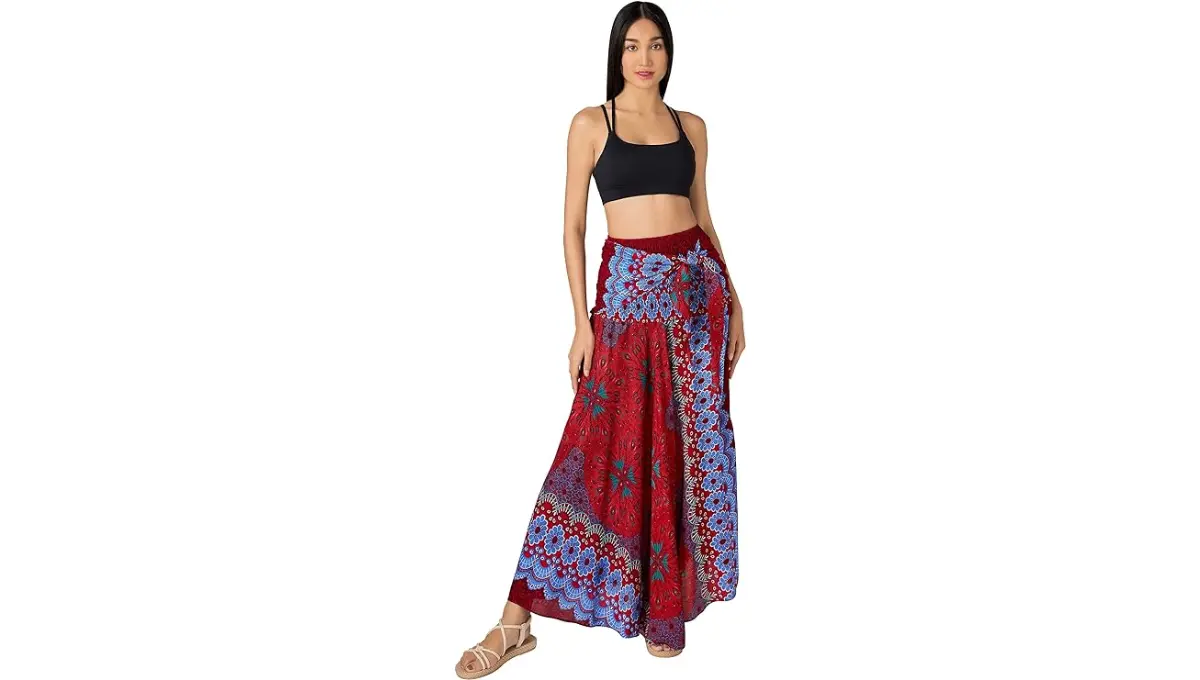 Joob Joob Long Boho cover up maxi Skirt for Women