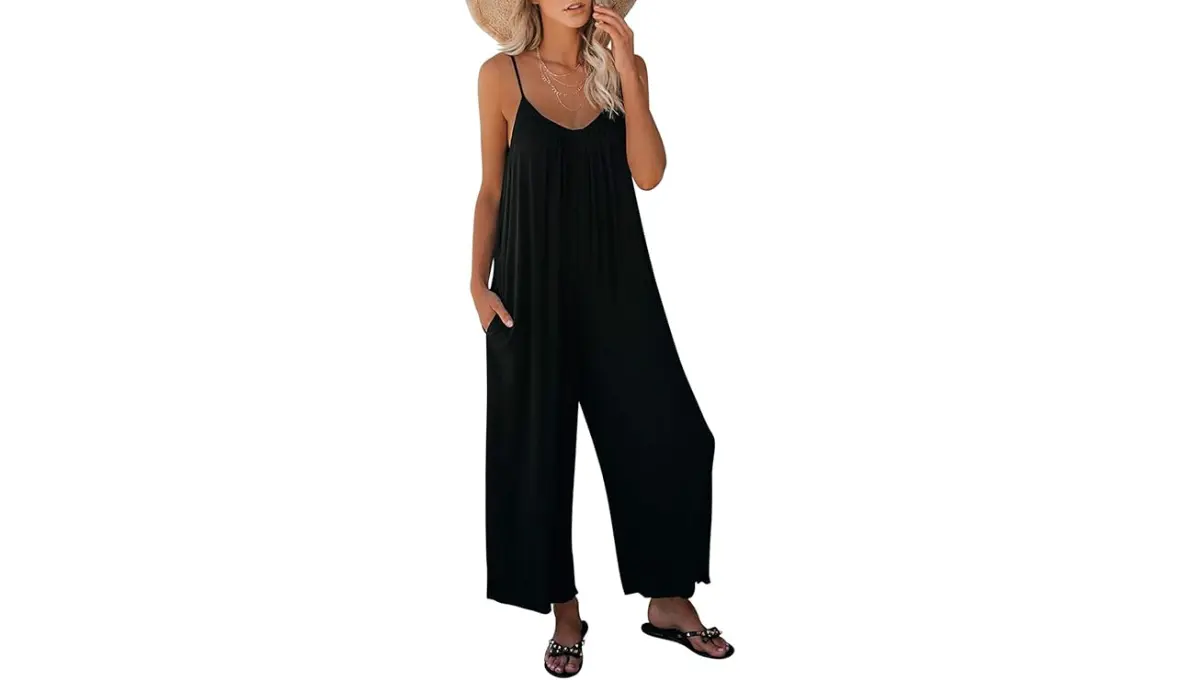 Dokotoo Women's Loose Sleeveless Romper Jumpsuit Dokotoo Women's Loose Sleeveless Romper Jumpsuit