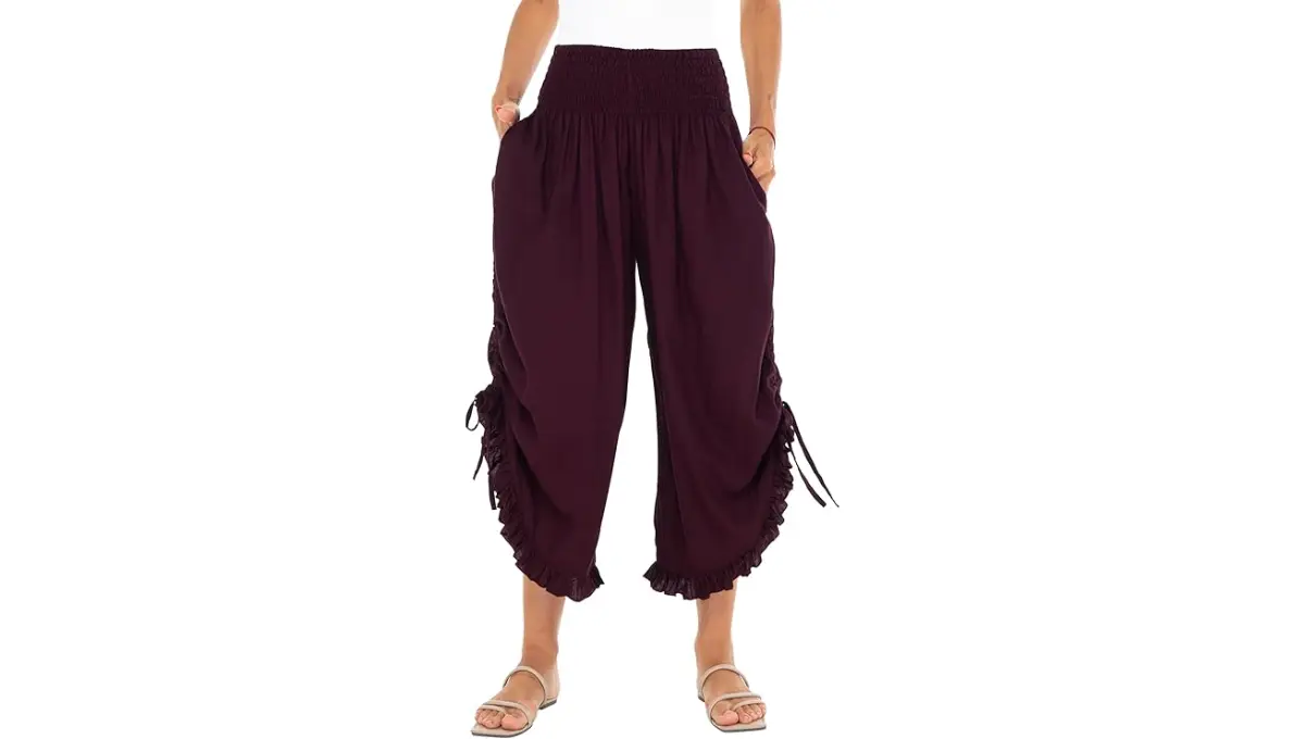 SHU-SHI Women's Gaucho Culottes Pants SHU-SHI Women's Gaucho Culottes Pants