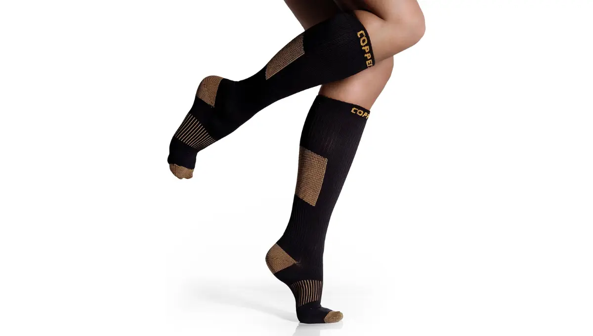 Wide Calf Copper Compression Socks By Copper Joint