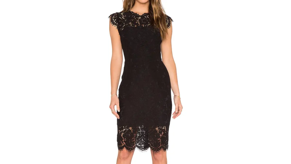MEROKEETY Sleeveless Lace Floral Cocktail Dress