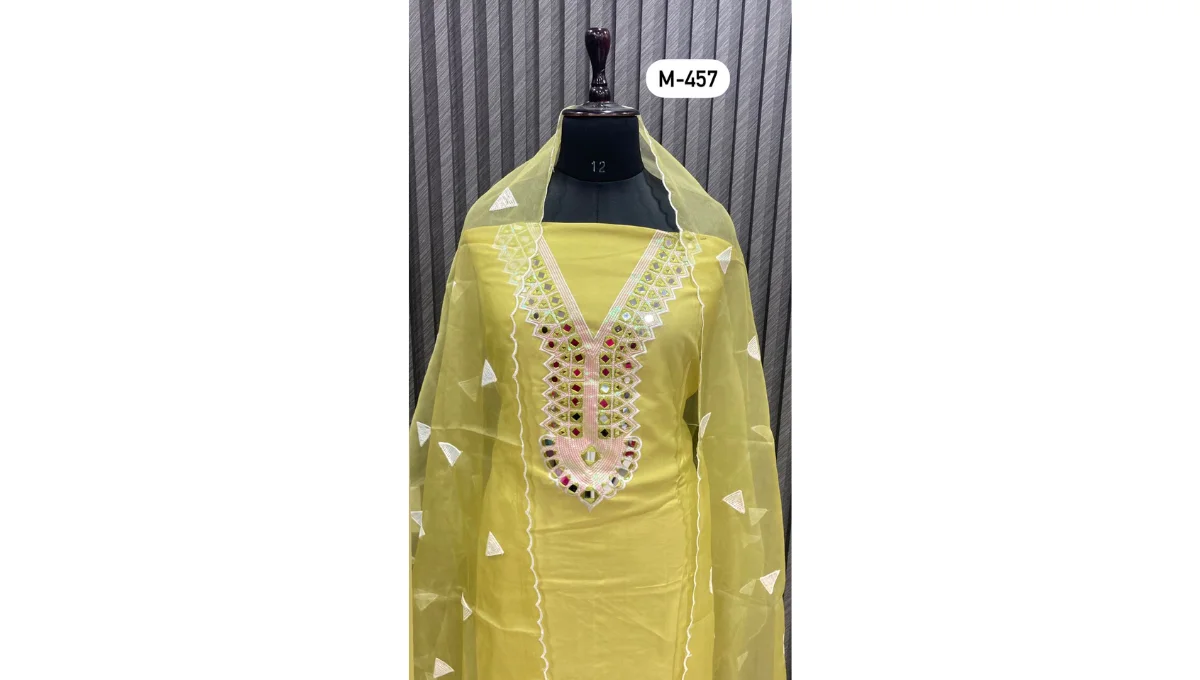 Ginger Brown Muslin Suit Set