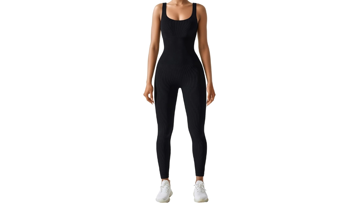 AURUZA Seamless Workout Jumpsuit