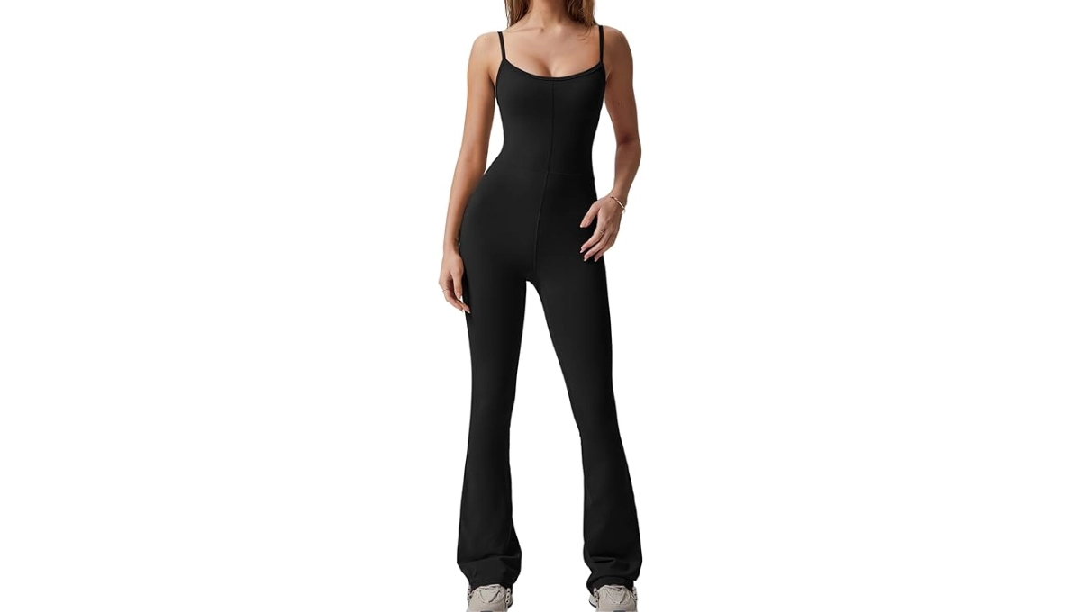 QINSEN Flare Jumpsuits for Women