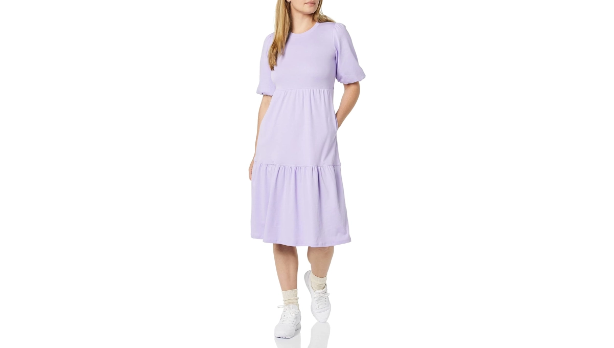 Amazon Aware Fit & Flare Midi Dress